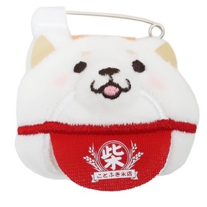 "Mochishiba" Shiba Inu Dog Plush Toy Badge