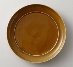 Mino ware Plate Miyama 24cm 8-sun Made in Japan