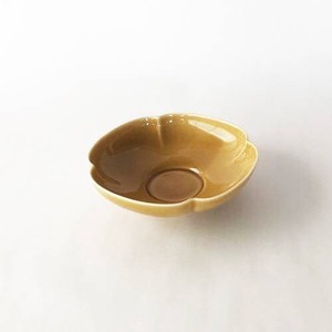深山(miyama.) 瑞々 木瓜鉢 3.5寸 うす飴(10.5cm)[日本製/美濃焼/和食器]