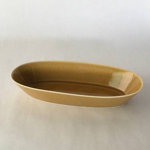 Mino ware Main Dish Bowl Miyama 25 x 12.5cm 8-sun Made in Japan