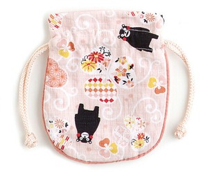 Small Bag/Wallet Kuma-mon Japanese Pattern