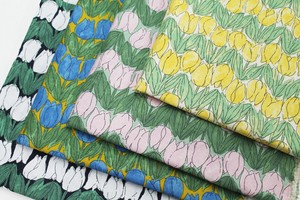 Fabric 4 Colors men Cotton Free Processing Tulip