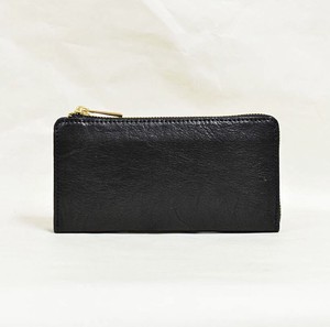 Long Wallet black Ladies Men's Made in Japan