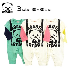 婴儿连身衣/连衣裙 宽版外套 熊猫