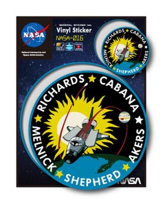 NASAステッカー ロゴ エンブレム 宇宙 スペースシャトル NASA016 グッズ 2020新作