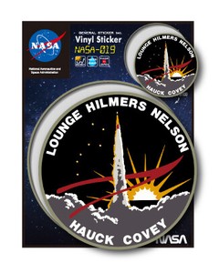 NASAステッカー ロゴ エンブレム 宇宙 スペースシャトル NASA019 グッズ 2020新作