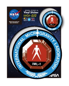 NASAステッカー IML-1 ロゴ エンブレム 宇宙 スペースシャトル NASA020 グッズ 2020新作