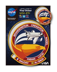 NASAステッカー ロゴ エンブレム 宇宙 スペースシャトル NASA034 グッズ 2020新作