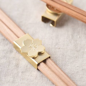 Chopstick Sakura Gold Made in Japan Tsubamesanjo Japanese Plates