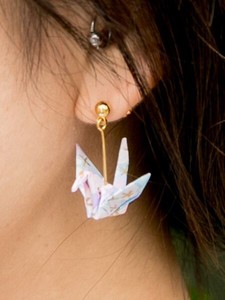 Pierced Earring Sakura Made in Japan