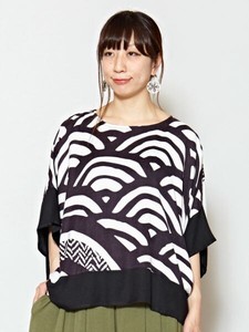 Tunic Japanese Fine Pattern Seigaiha