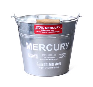 Bucket White Mercury