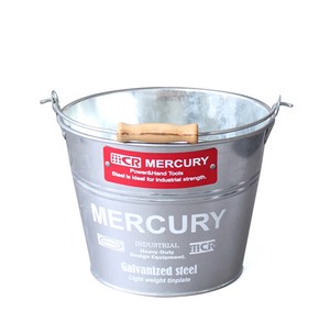 Bucket White Mercury