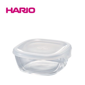 『HARIO』耐熱ガラス製保存容器・角250 KST-25-TW （ハリオ)