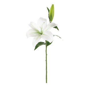【セール品】MAGIQ　クイーンカサブランカ　ホワイト　　造花