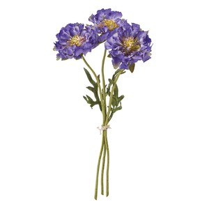 【セール品】MAGIQ　フリンジスカビオサ　ブルーパープル　　造花