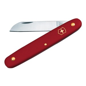 Knox Flow List Knife Straight Red Flower Material