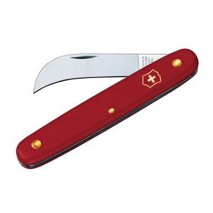 Knox Flow List Knife Red Flower Material