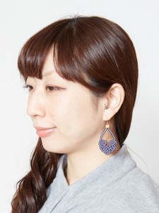 耳环 水引绳结 日本制造