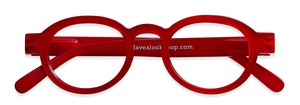 【Have A Look】リーディンググラスCIRCLE TWIST red