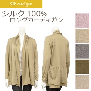 Silk Long Cardigan Silk 100