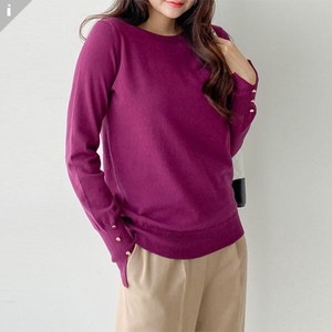 Sweater/Knitwear Knitted Long Sleeves LADIES