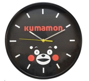 Wall Clock Kuma-mon 30cm