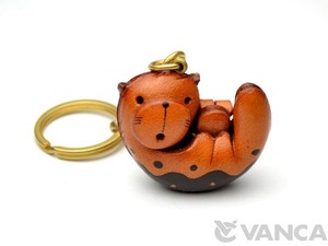 钥匙链 手工艺书 海獭 日本制造