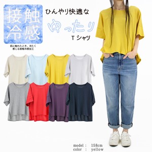 （日本製）接触冷感 デザイン Tシャツ カラーバリエーション 2020新作