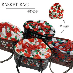 Kimono Bag Floral Pattern Drawstring Bag