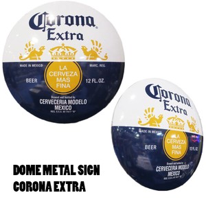 ドームメタルサイン  CORONA EXTRA