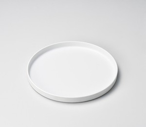 シャインホワイト 29cm丸皿【日本製　磁器】