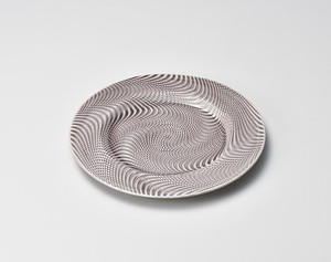 Main Plate Porcelain Bird M Made in Japan