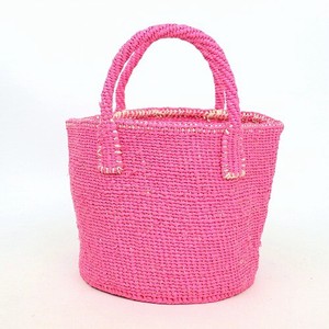 プラスチックサイザルバッグ共手8x7 ピンク