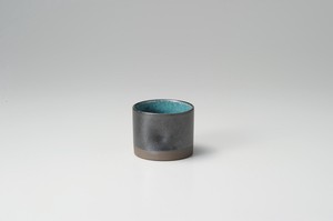 いぶしヒスイ切立カップ（小）【日本製　陶器】
