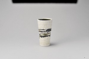 白釉焼酎カップ【日本製　陶器】