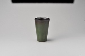 ふかみどり ビアカップ（大）【日本製　陶器】