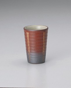 赤吹十草フリーカップ【日本製　陶器】