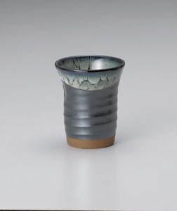 天目流しフリーカップ【日本製　陶器】