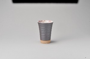 粉引舞桜フリーカップ（ピンク）【日本製　陶器】