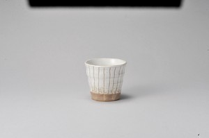 白十草 焼酎カップ【日本製　陶器】
