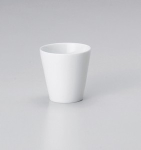 白磁フリーカップ（小）【日本製　磁器】