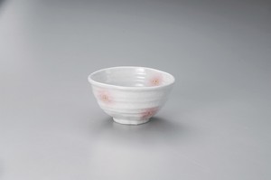 Donburi Bowl Porcelain Pink Made in Japan