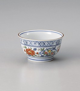 Donburi Bowl Porcelain Arabesques Made in Japan