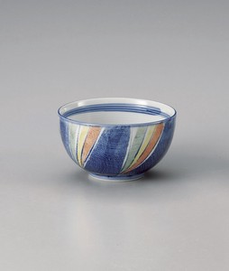 Donburi Bowl Porcelain Rainbow Made in Japan