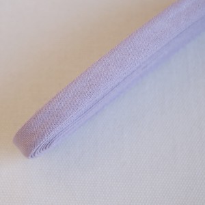 Bias Tape 12 mm 4 Plain Half Linen 20 Lavender
