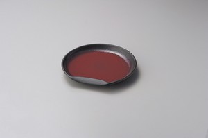 ぬくもり半月7.0皿【日本製　磁器】