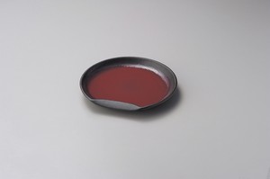 ぬくもり半月5.0皿【日本製　磁器】