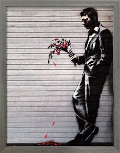 アートフレーム　バンクシー Banksy Wither