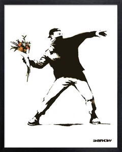アートフレーム　バンクシー Banksy Molotov
